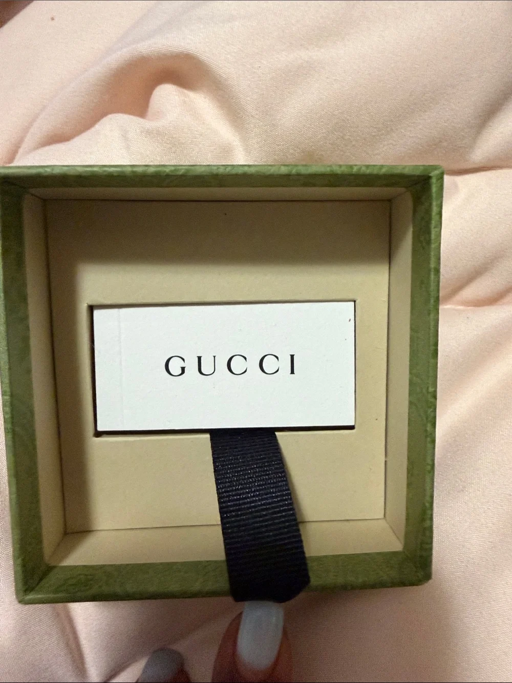 Gucci Silver Interlocking G Metal Keychain